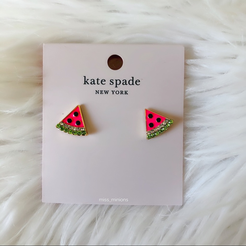 Kate Spade Watermelon Stud Earrings - Picture 3 of 4